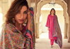 Jasmine Nx By Mumtaz Printed Pashmina Dress Material Catalog
